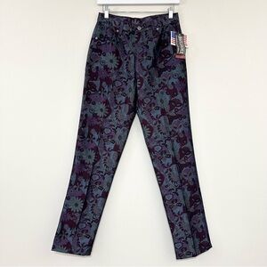 Vintage Roughrider by Circle T Deadstock Floral Retro Style Jeans